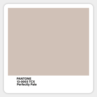 PANTONE 13-0003 TCX Perfectly Pale Sticker